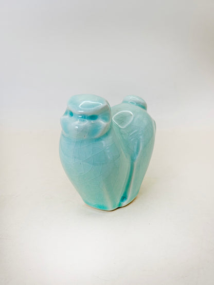 FT383 - Figurine de singe en porcelaine céladon de Goryeo 高麗青磁
