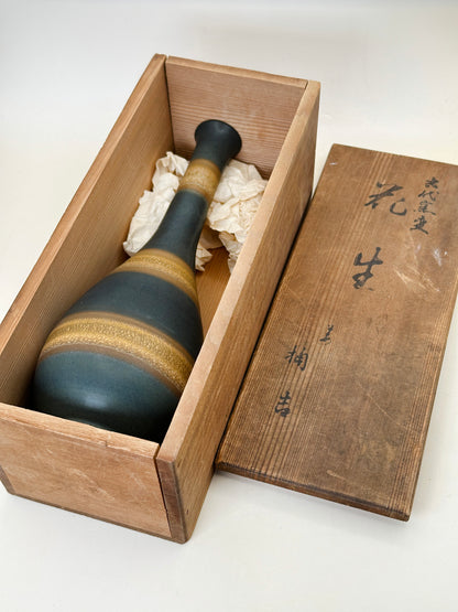 TB220 - Vase Tachikichi Kiyomizu-yaki 清水焼