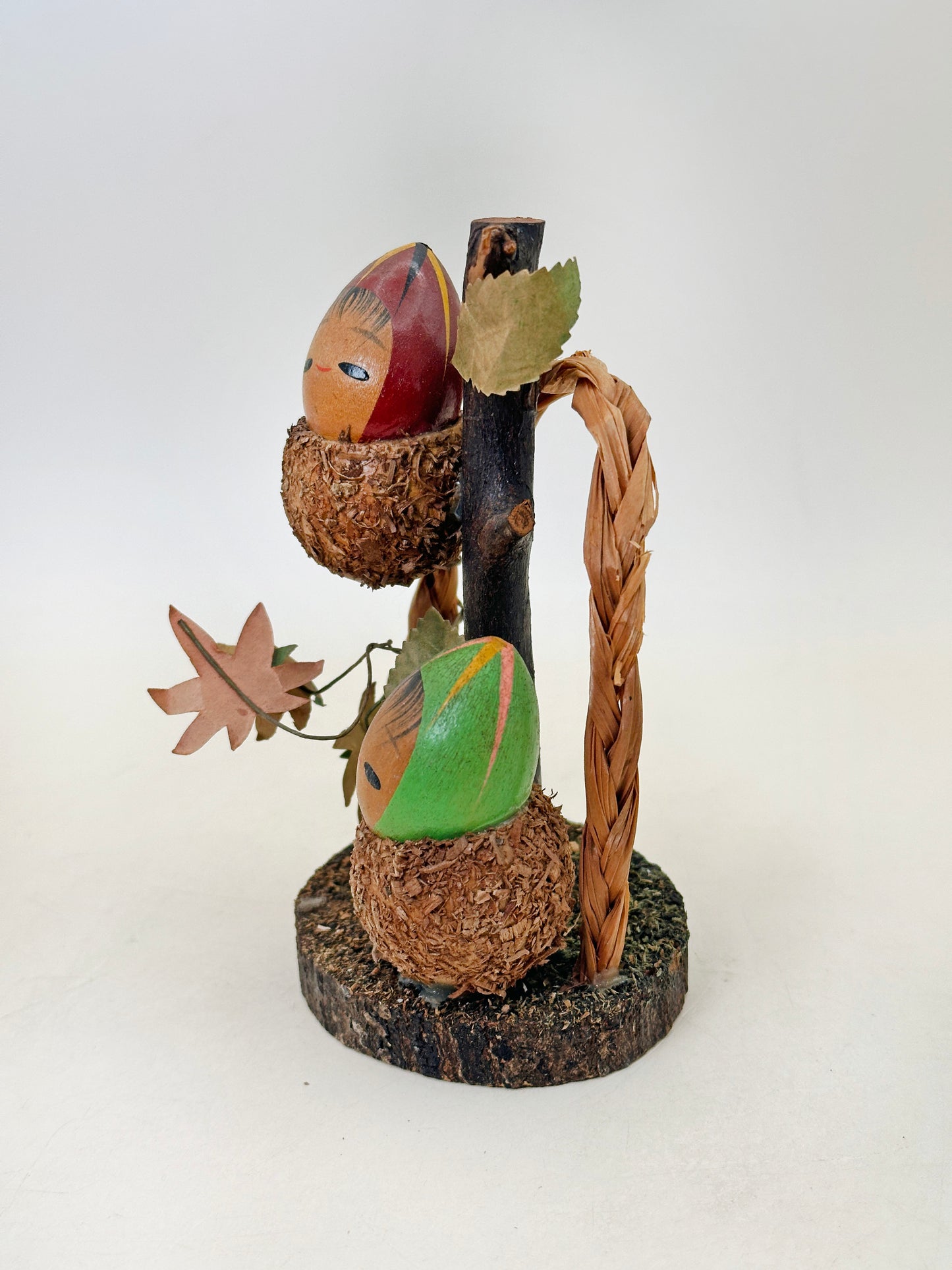 K10207 - Omiyage Kokeshi of Autumn Hazelnut