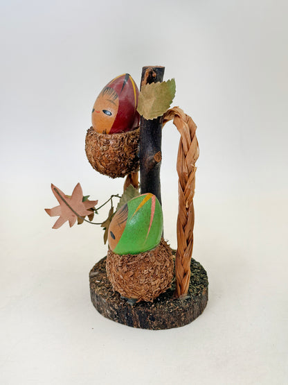 K10207 - Omiyage Kokeshi of Autumn Hazelnut