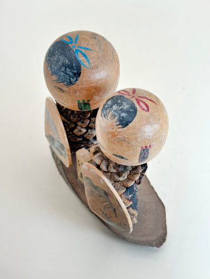 K10148 - Vintage Omiyage Kokeshi from Asakusa 浅草