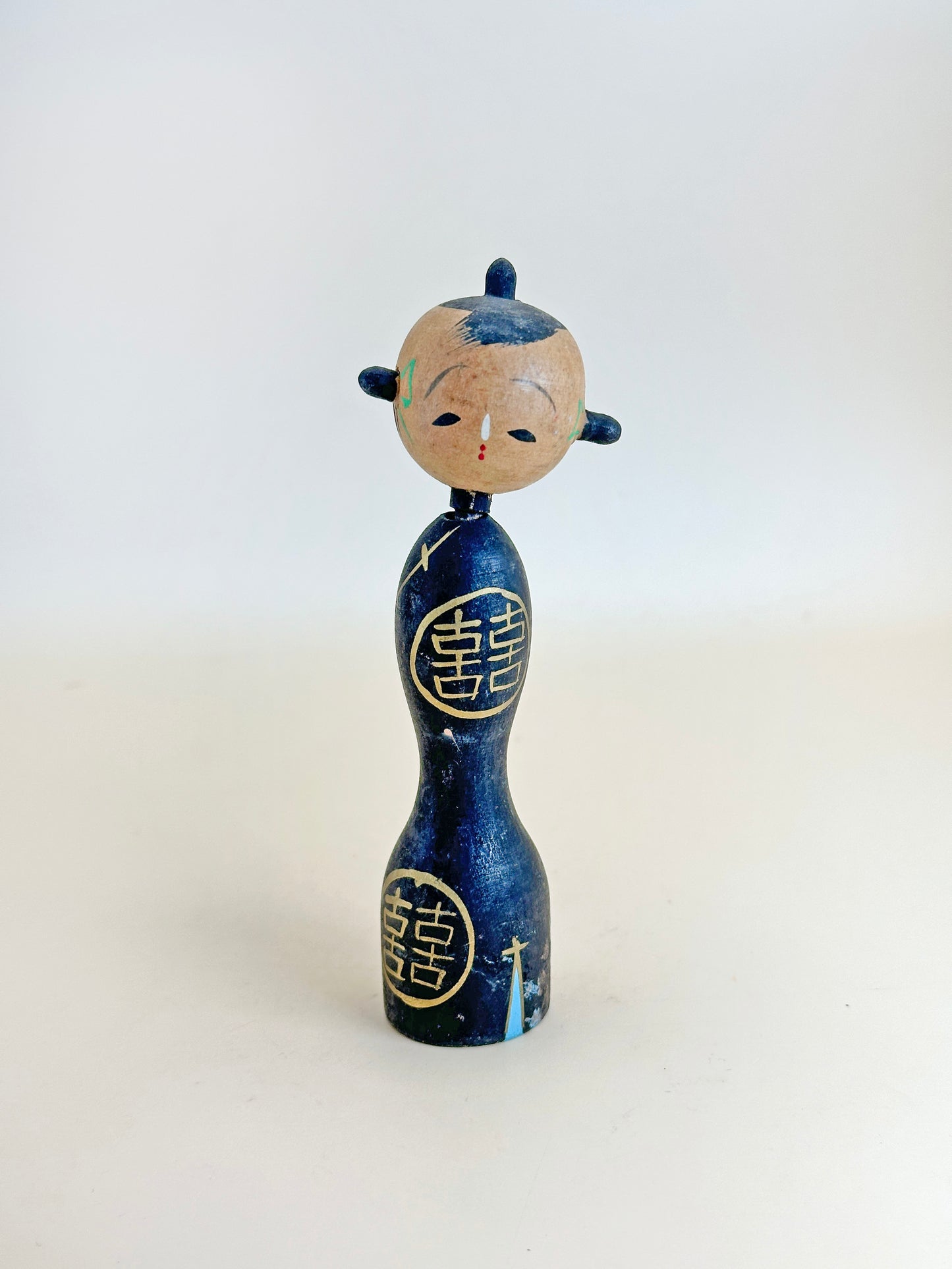 K10149 - Sosaku Kokeshi of Double Happiness 囍