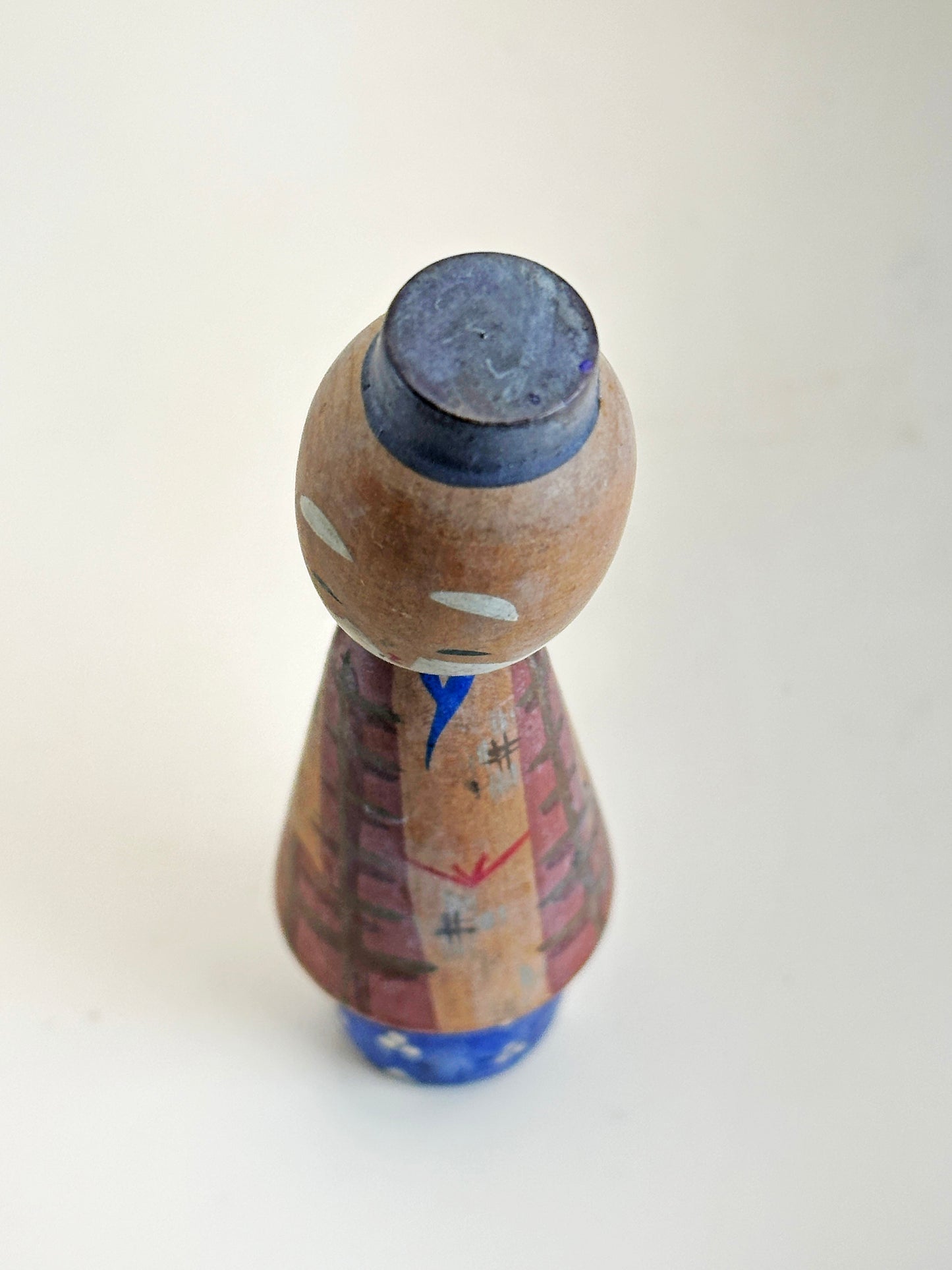 K10150 - Omiyage Kokeshi - Okina Man of the Village 里の翁