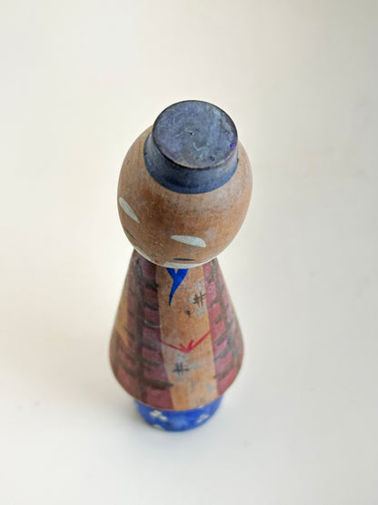 K10150 - Omiyage Kokeshi - Okina Man of the Village 里の翁