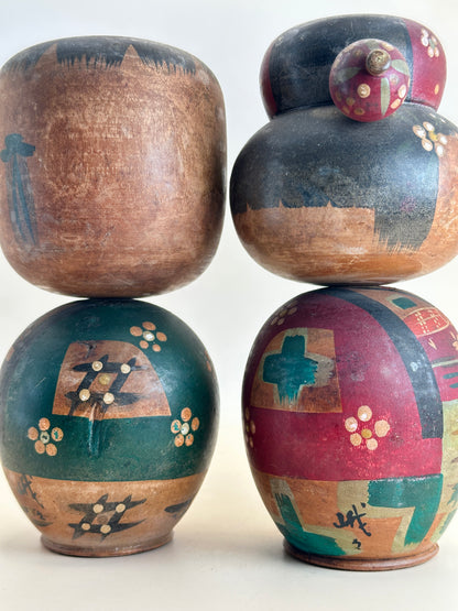K15093 - Paire Donko Kokeshi Gagō Onsen 峨々温泉
