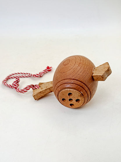 CB215 - Maillet porte-bonheur en bois Dorei Bell 福のこづち