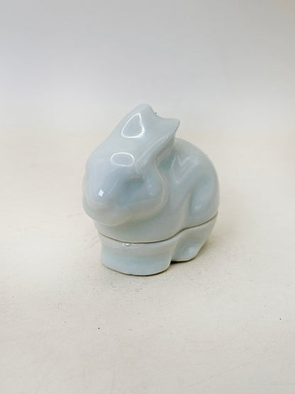 TB227 -   Arita-yaki, kōgō en forme de lapin 有田焼