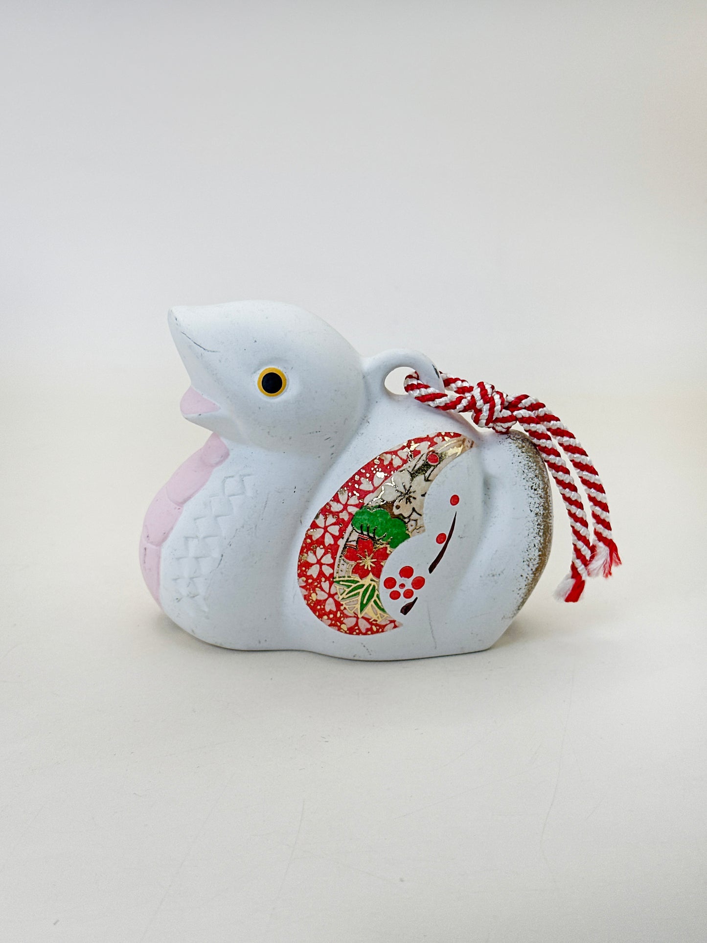 CB224 - Yakushigama Snake Dorei Clay Bell 薬師窯