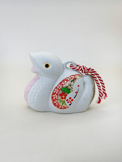 CB224 - Yakushigama Snake Dorei Clay Bell 薬師窯