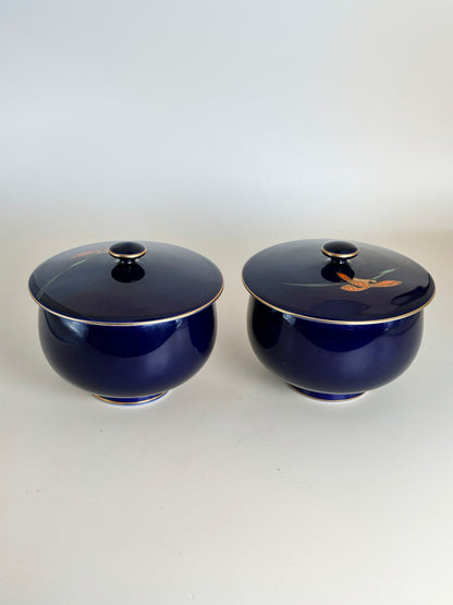 TB74 - Tasse à thé à couvercle Arita-yaki Kōransha 香蘭社