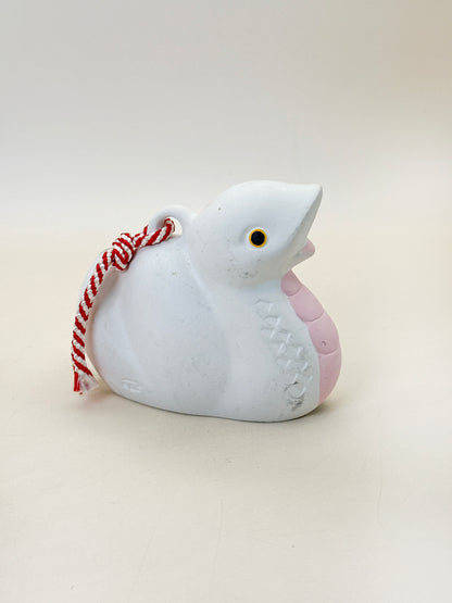 CB224 - Yakushigama Snake Dorei Clay Bell 薬師窯