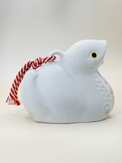 CB224 - Yakushigama Snake Dorei Clay Bell 薬師窯