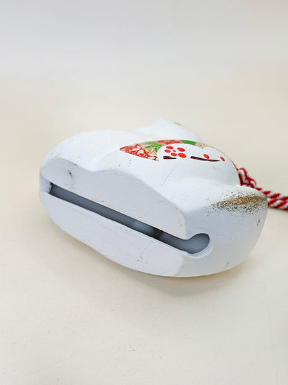 CB224 - Yakushigama Snake Dorei Clay Bell 薬師窯