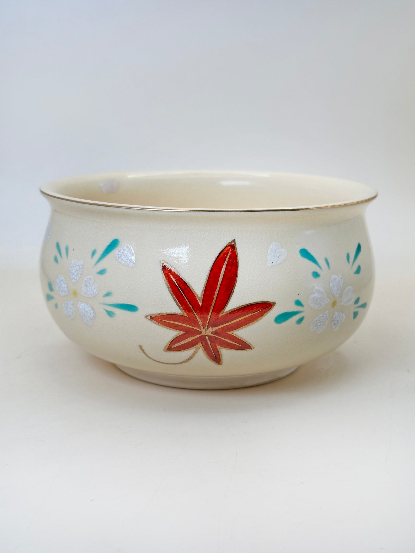 TC86 -  Kiyomizu-yaki Kensui waste water bowl 清水焼