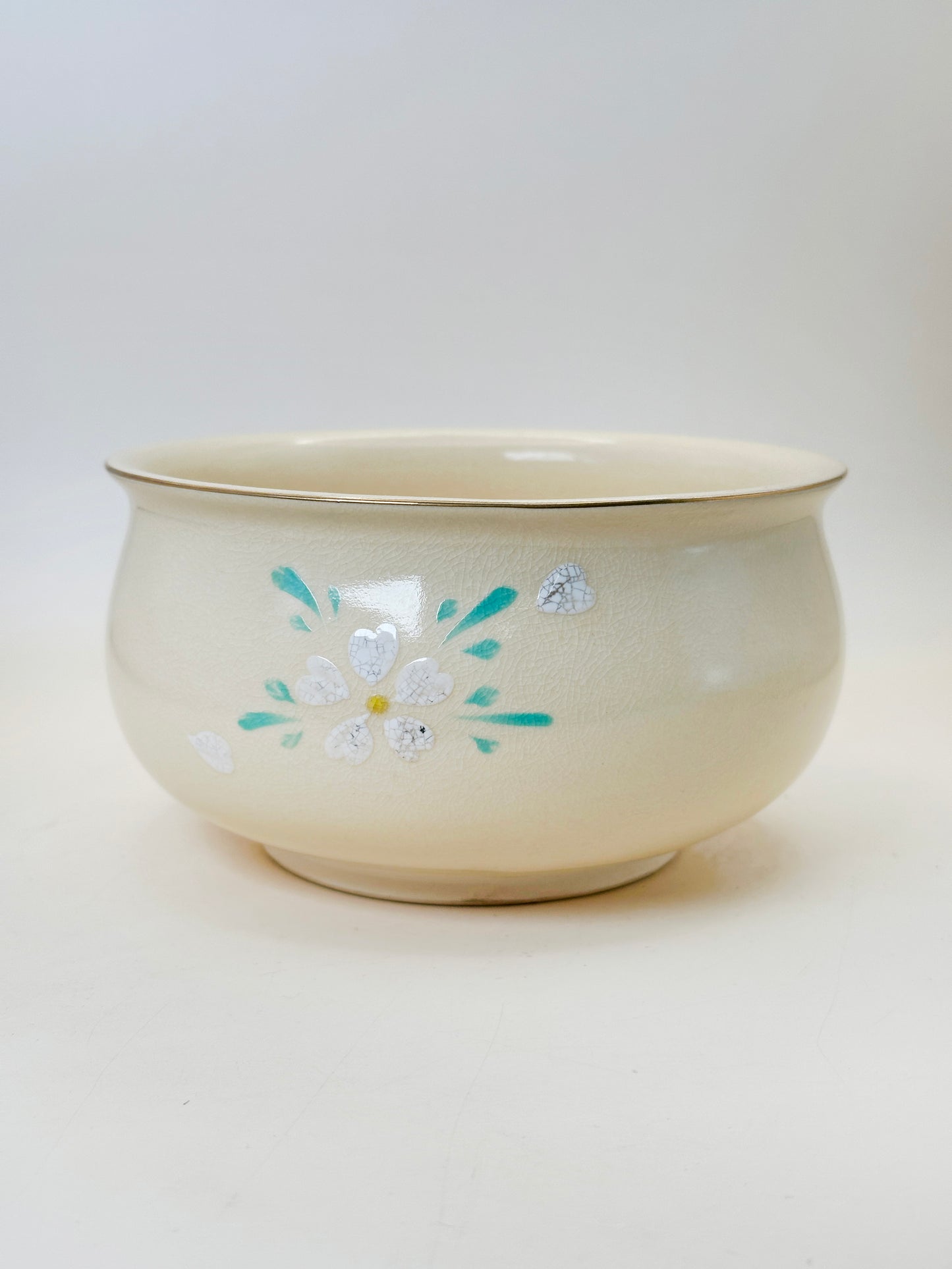 TC86 -  Kiyomizu-yaki Kensui waste water bowl 清水焼