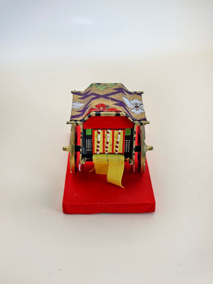 FT241 - Artisanat folklorique vintage Gosho-guruma 御所車