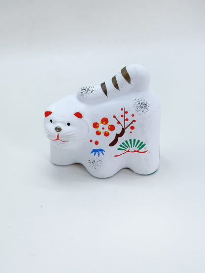 FT512 - Vintage Tiger Eto Figurine by Yakushigama 薬師窯