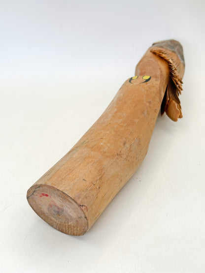 K25144 - Omiyage Sasano Ittōbori Hawk 笹野一刀彫 鷹