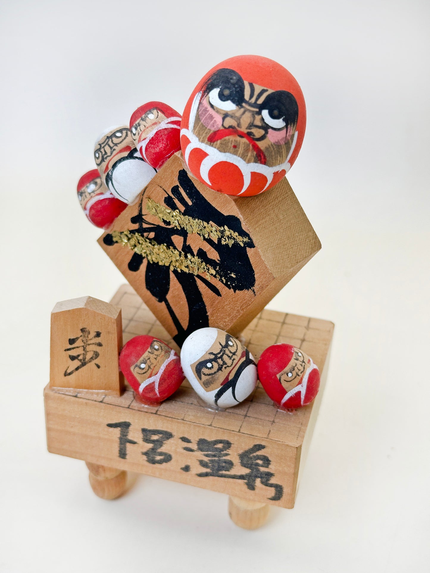 FT375 - Kokeshi Daruma Shogi 将棋だるま