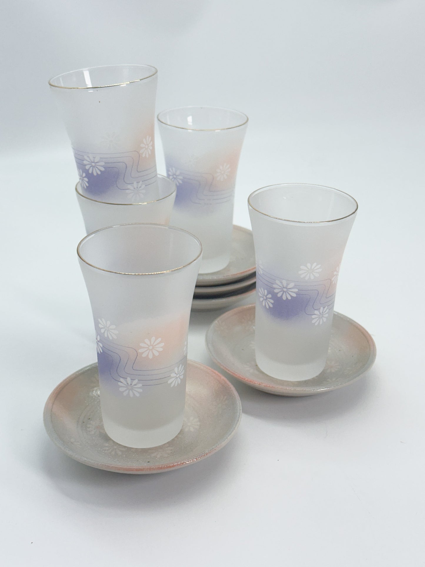 TB355 - Rakudaiji MIYAKO glass set 洛大路
