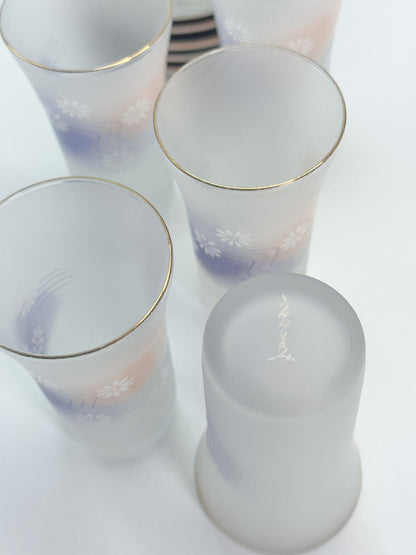 TB355 - Rakudaiji MIYAKO glass set 洛大路