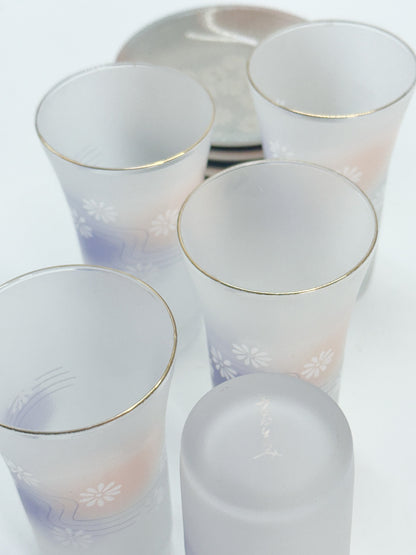 TB355 - Rakudaiji MIYAKO glass set 洛大路