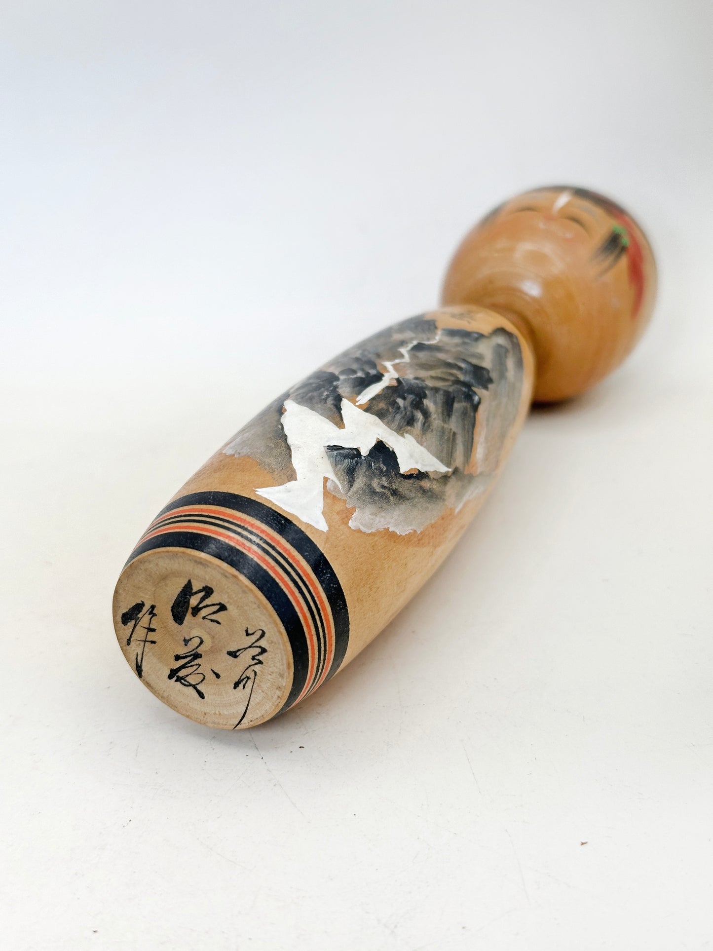 K15133 - Sosaku Kokeshi by Ōyama Ichikuraji 大山一倉次