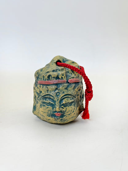 CB221 - Dorei Clay Bell from Usuki Stone Buddhas 臼杵石仏