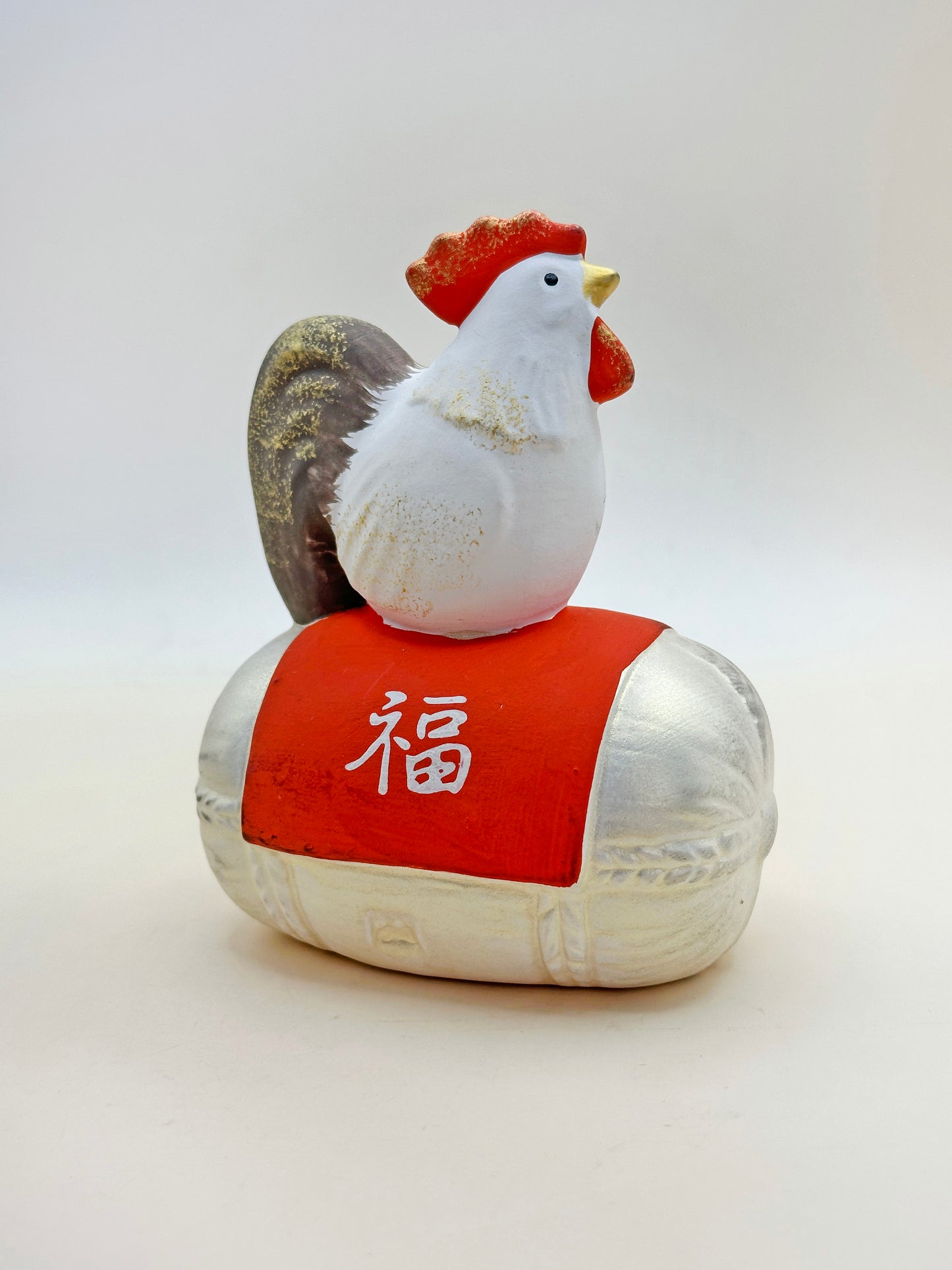 FT244 - Kyōtō Ningyō Rooster Shōfuku Eto 京陶人形