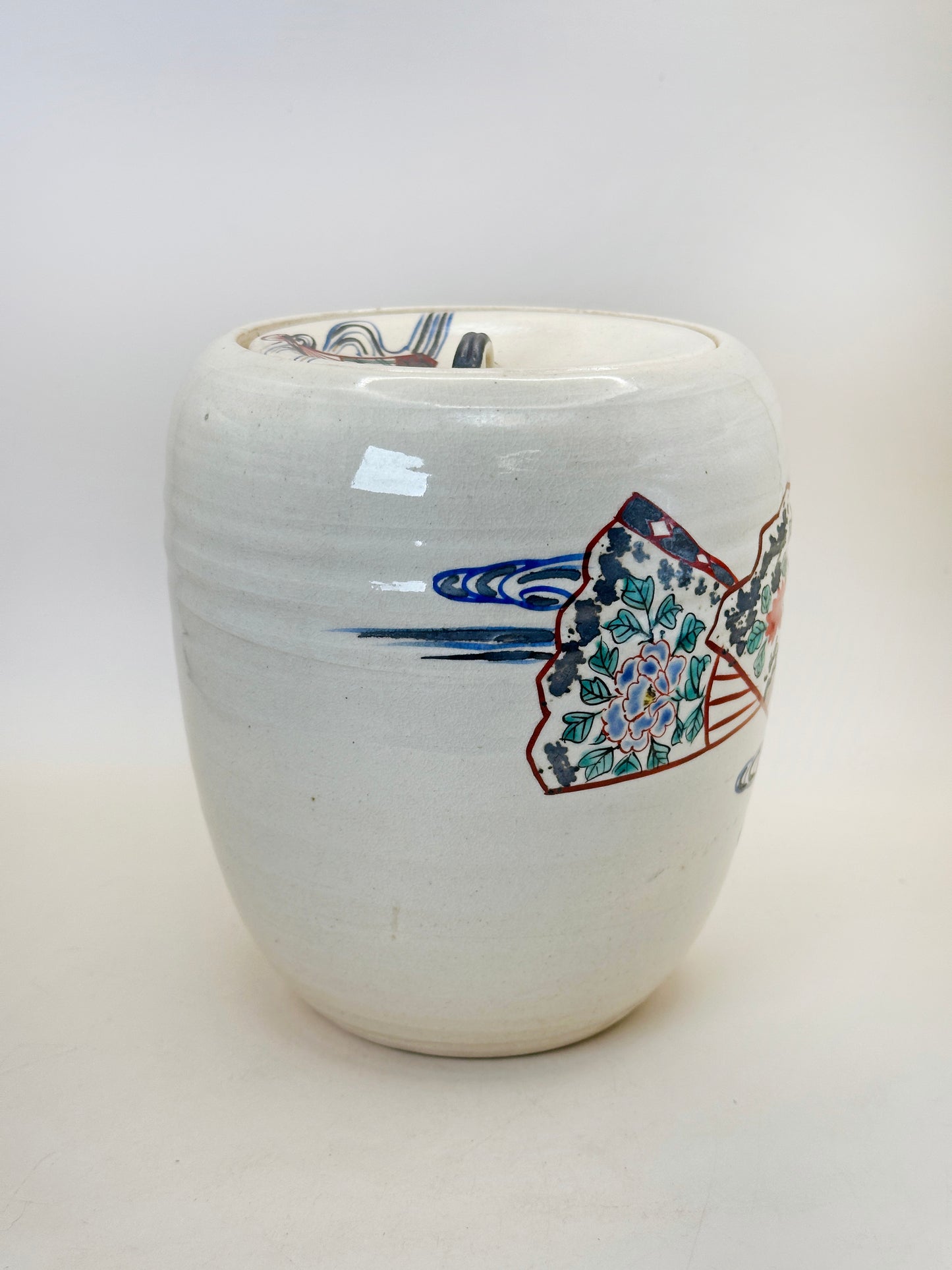 TC87 - Tea ceremony Mizusashi Kyō-yaki 京焼