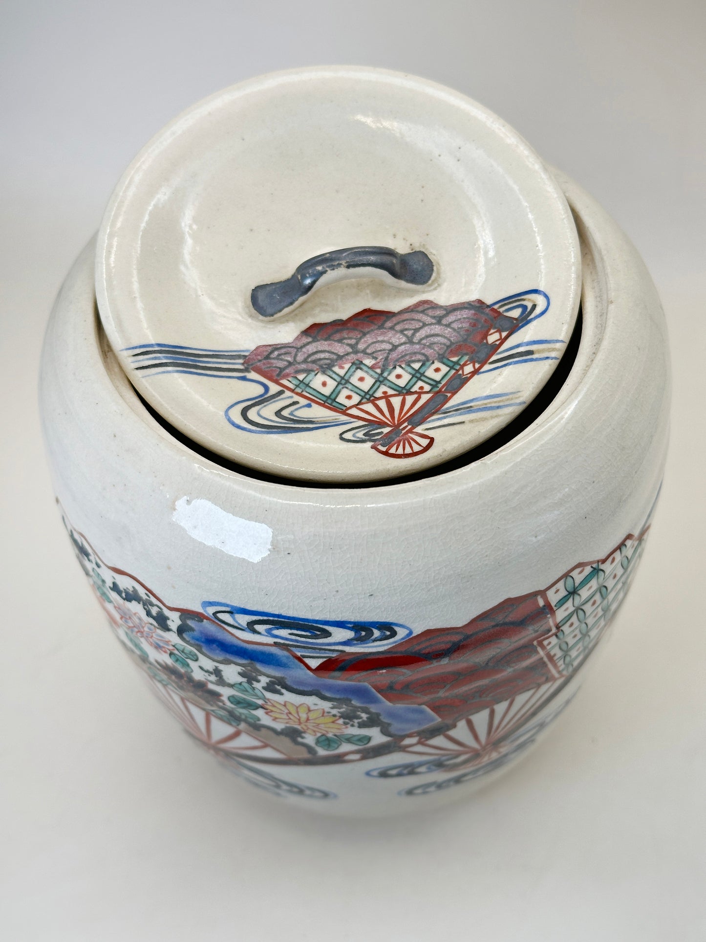 TC87 - Tea ceremony Mizusashi Kyō-yaki 京焼