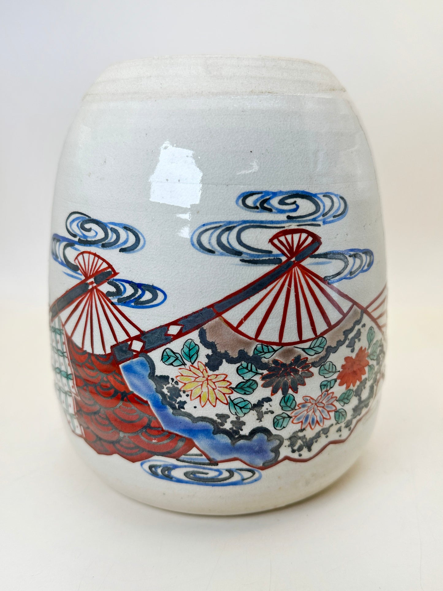 TC87 - Tea ceremony Mizusashi Kyō-yaki 京焼