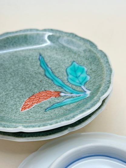 TB82 - Set de Petites Assiettes Arita-yaki 有田焼