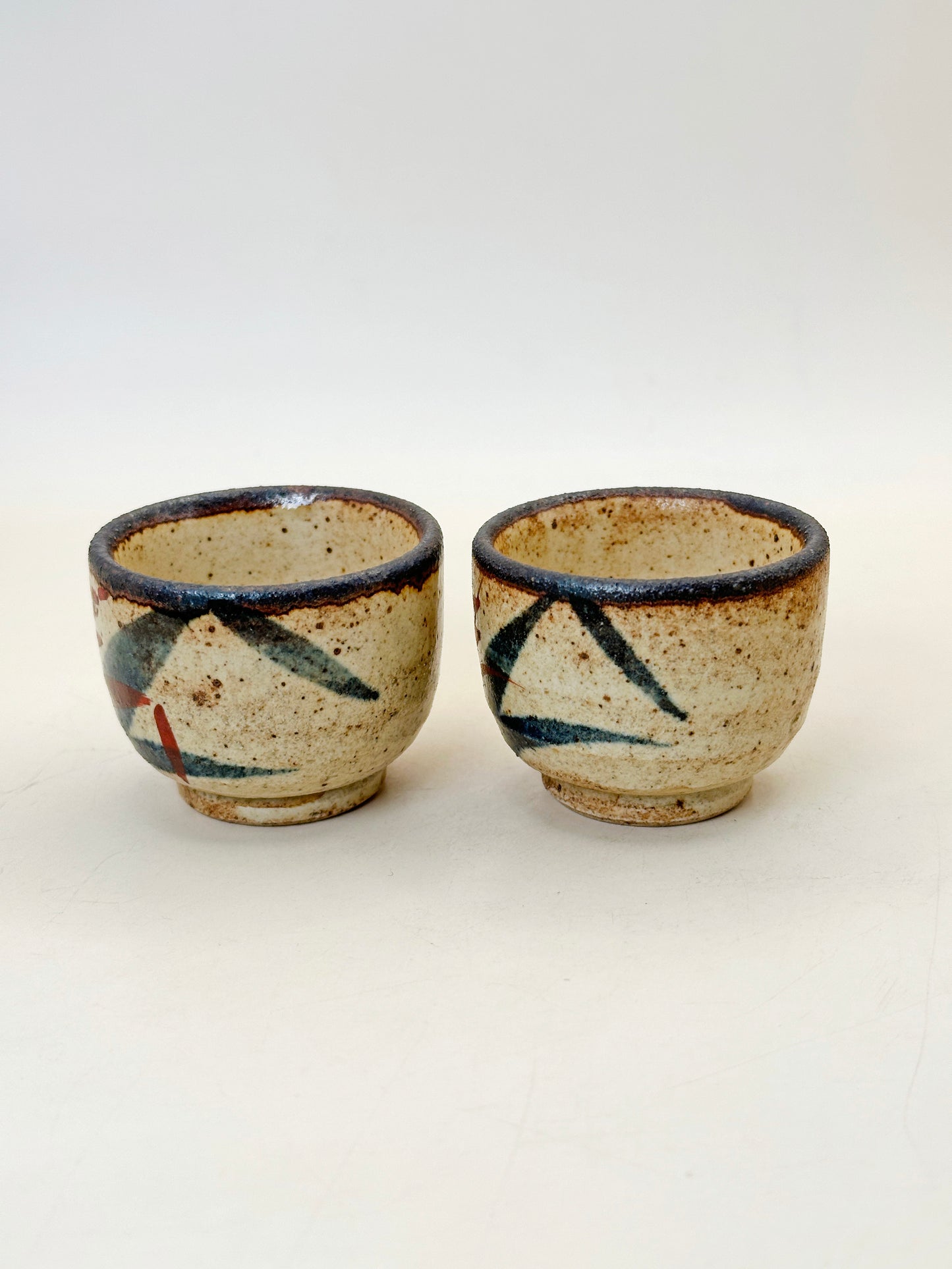 TB226 -  Mashiko-yaki set of small cup 益子焼