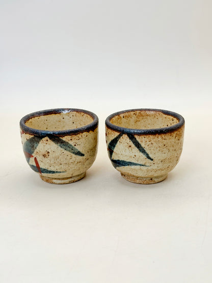 TB226 -  Mashiko-yaki set of small cup 益子焼