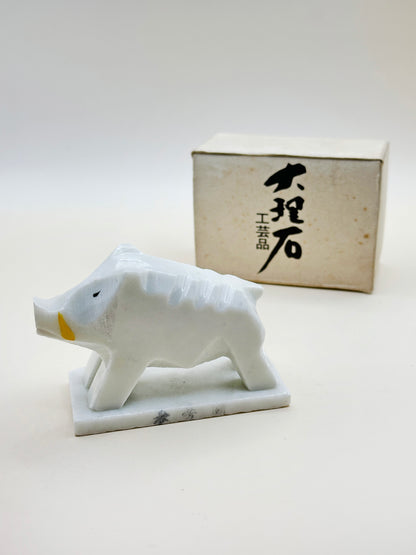 FT247 - Artisanat en marbre blanc du Japon d'Akiyoshidō 秋芳洞