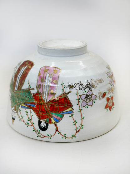TC84 - Chawan Kyo-yaki par Nakamura Tōsai 中村陶彩