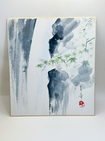 SHP348 - Original shikishi artwork by Seika 青華