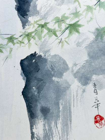 SHP348 - Original shikishi artwork by Seika 青華