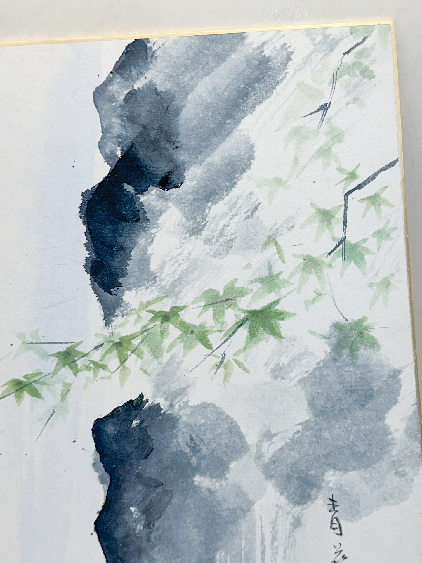 SHP348 - Original shikishi artwork by Seika 青華