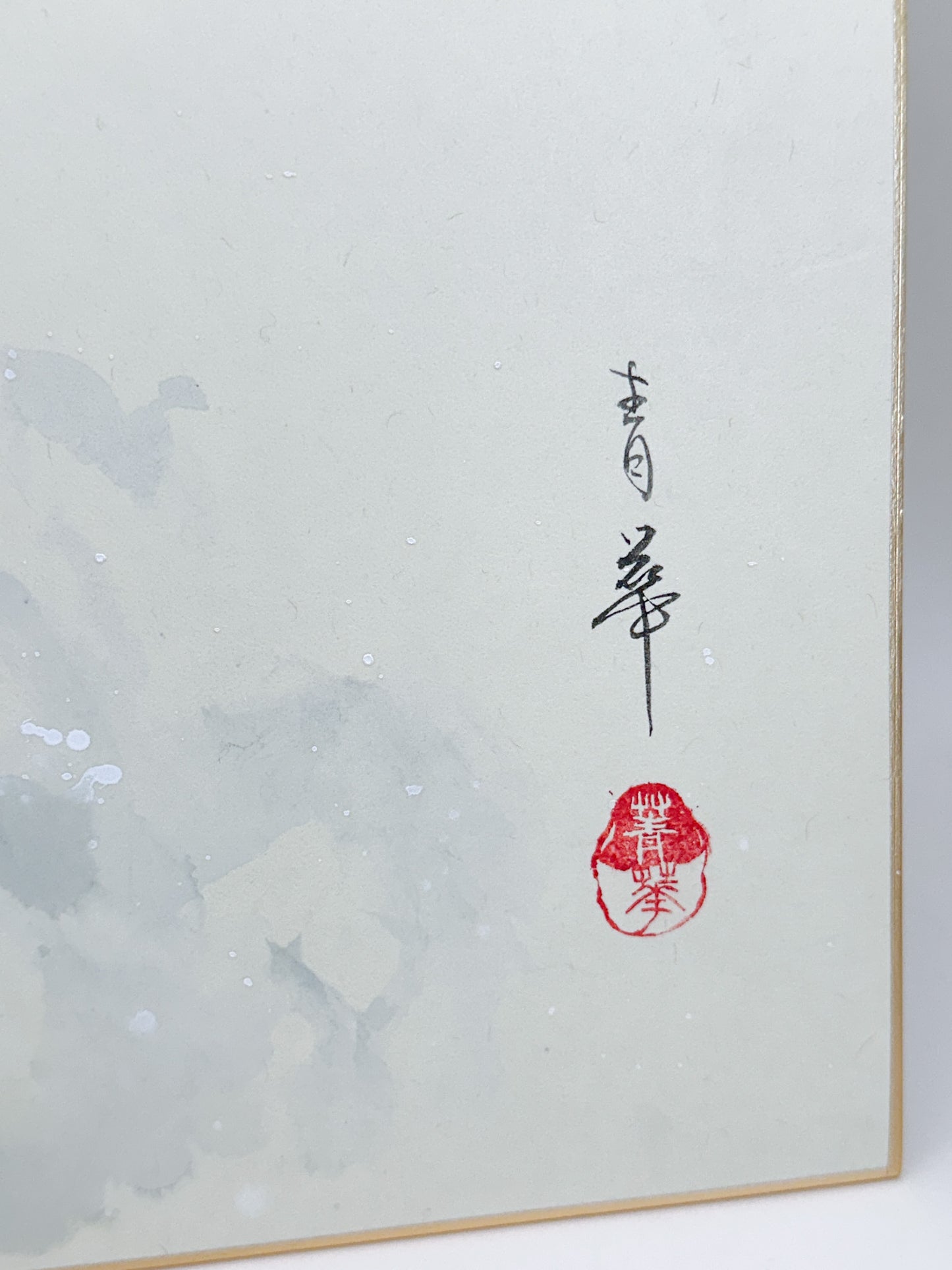 SHP342 - Original shikishi artwork by Seika 青華