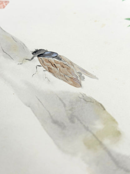 SHP184 - Hand-Painted Shikishi by Kawahito Katsunobu 川人勝延