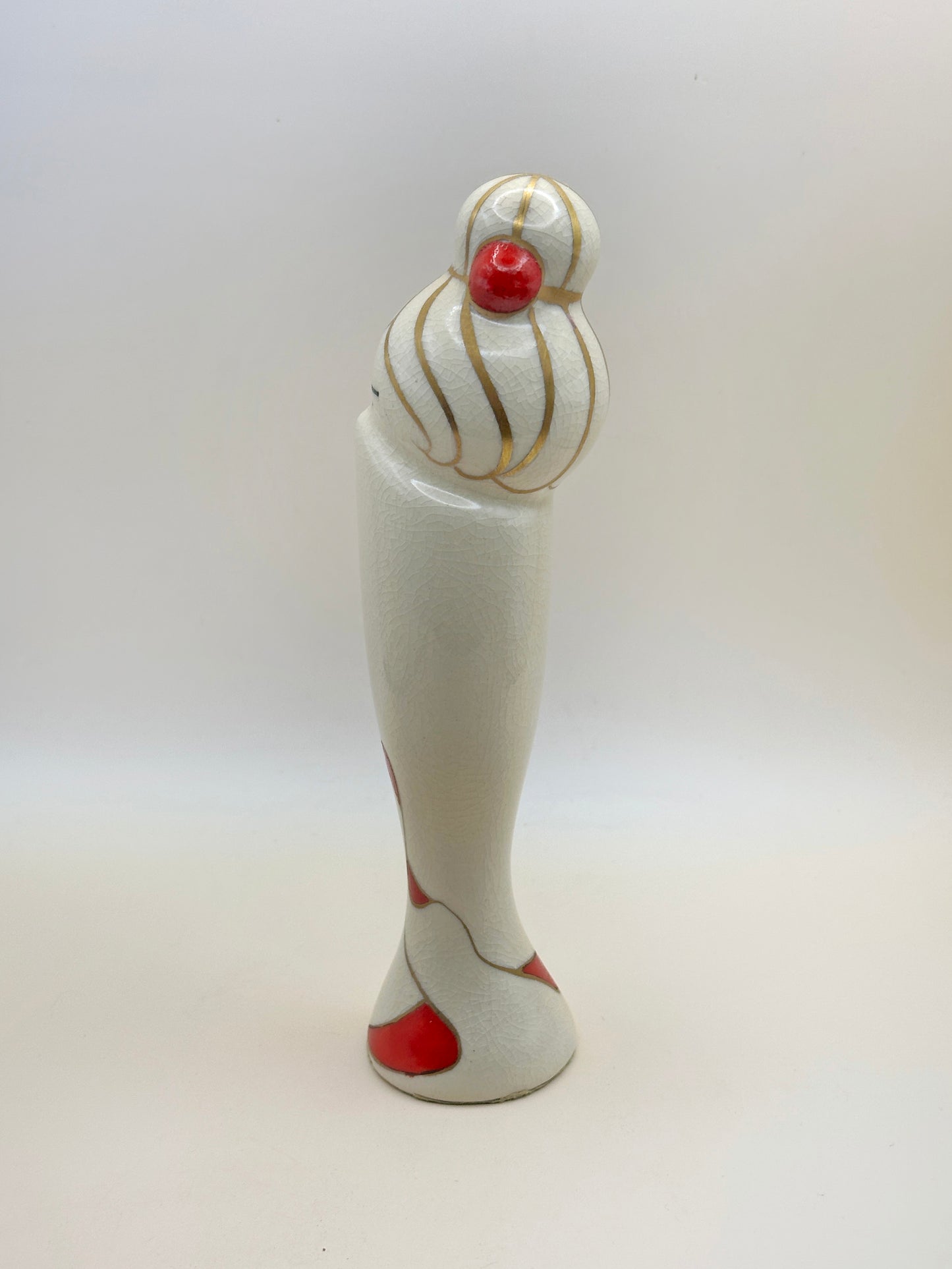 K20100 - Sosaku Kokeshi of Satsuma-yaki 薩摩焼