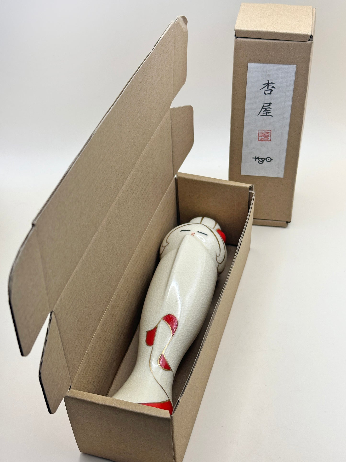 K20100 - Sosaku Kokeshi of Satsuma-yaki 薩摩焼