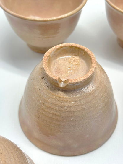 TB83 - Service à thé japonais Hagi-yaki 萩焼