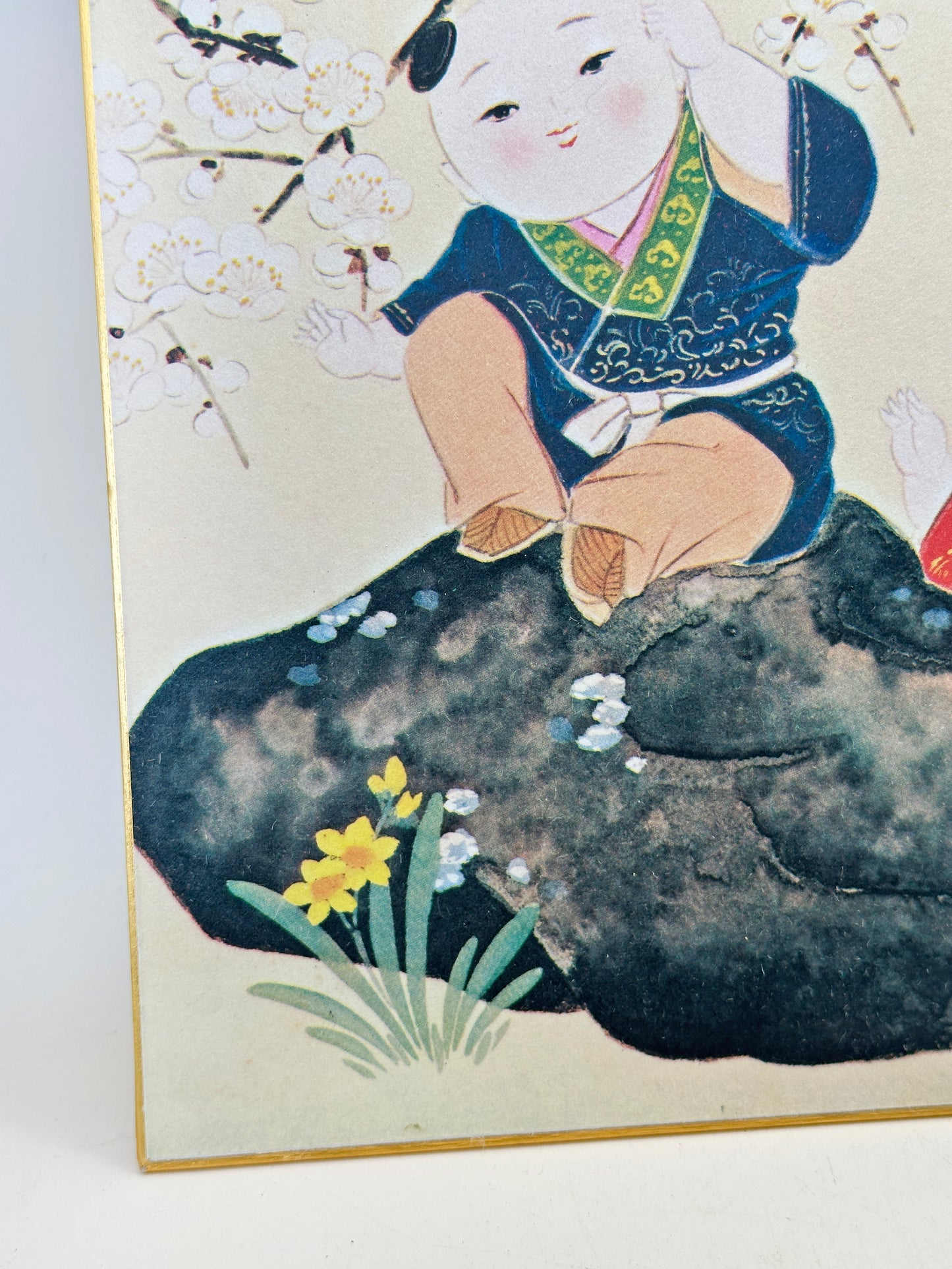 SHP269 - Estampe Shikishi d'Edo Karako 江戸唐子