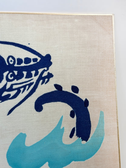 SHP282 - Œuvre sur shikishi de Sano Takeo 佐野猛夫