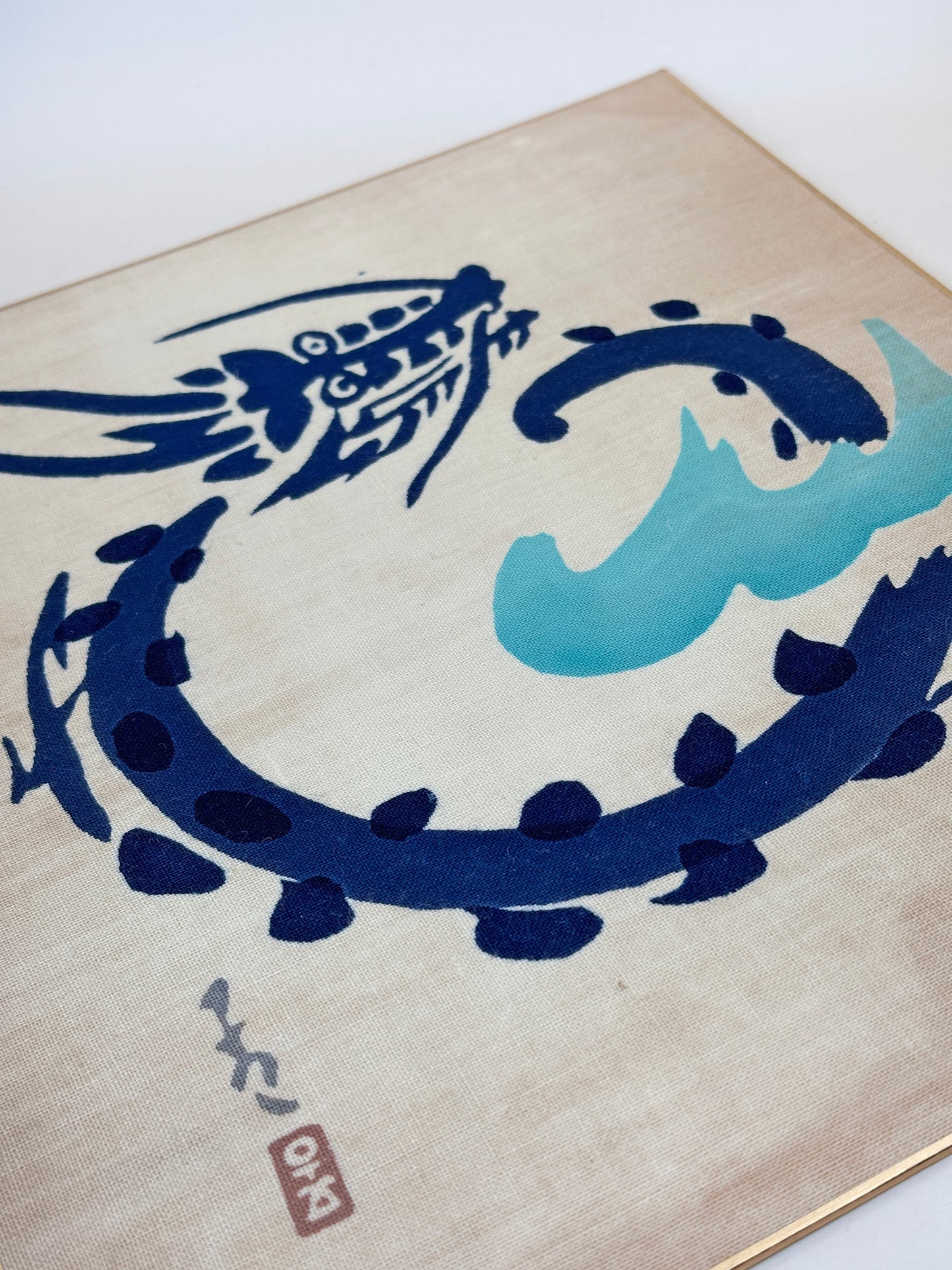 SHP282 - Œuvre sur shikishi de Sano Takeo 佐野猛夫