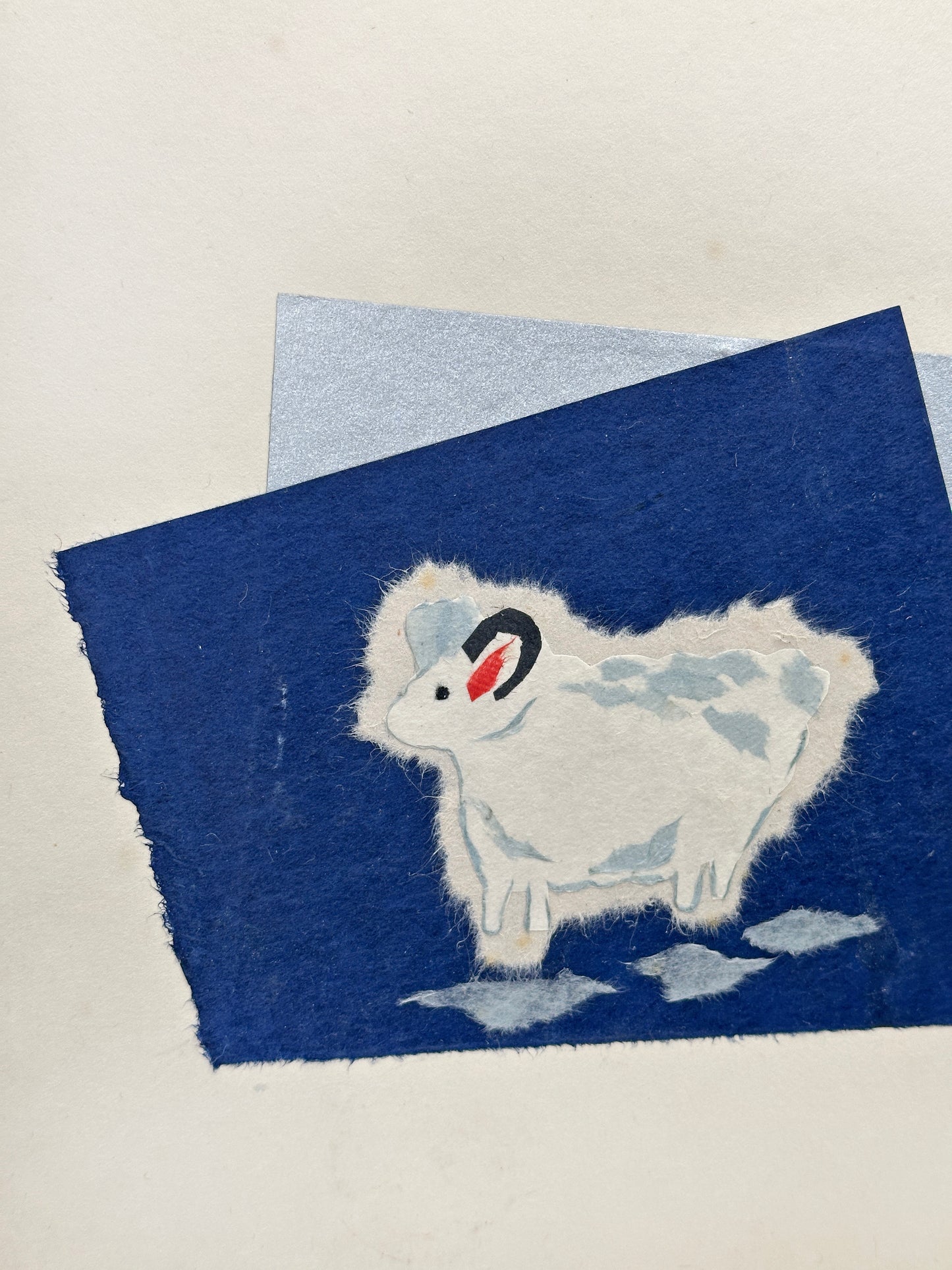 SHP288 - Shikishi-Artwork Chigiri-e ちぎり絵