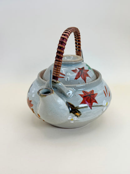 TB85 - Mino-yaki Tea Pot Manpō Kiln 萬宝窯